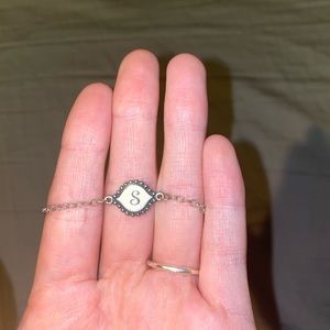 James Avery initial necklace.